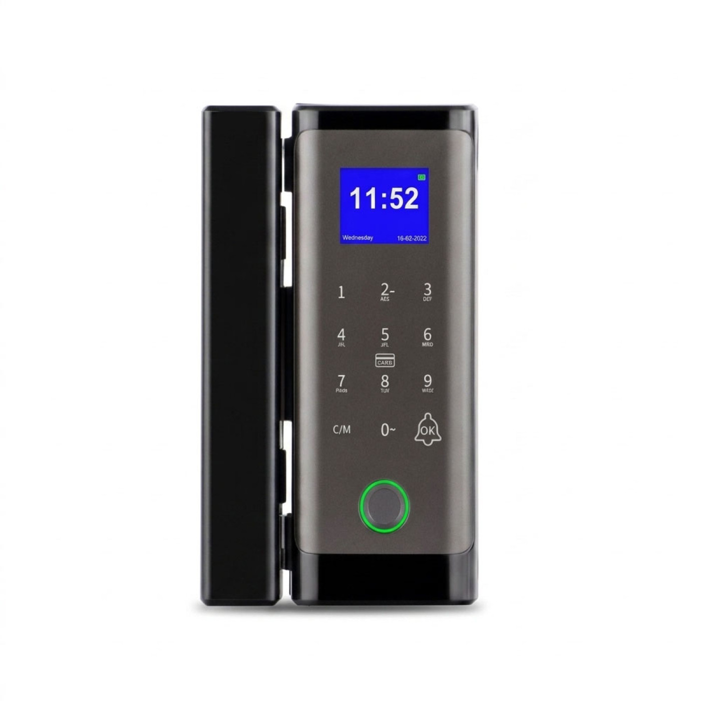 biomax full frame glass door lock in surat