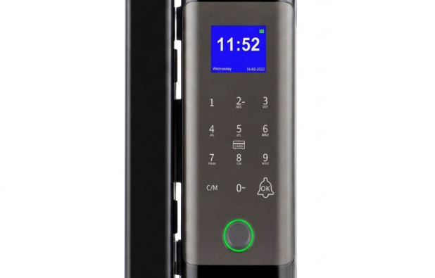 biomax full frame glass door lock in surat